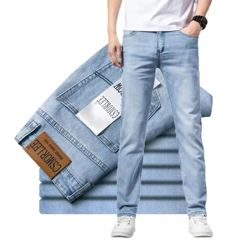 2026 Brand Jeans Summer Style Utr Thin Light Men's Jeans Fashion Male Casual Denim Men's Jeans Slim Wholesale Jeans