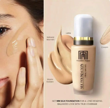Masarat Misbah Silk Foundation 100g Fair Multicolor High Coverage