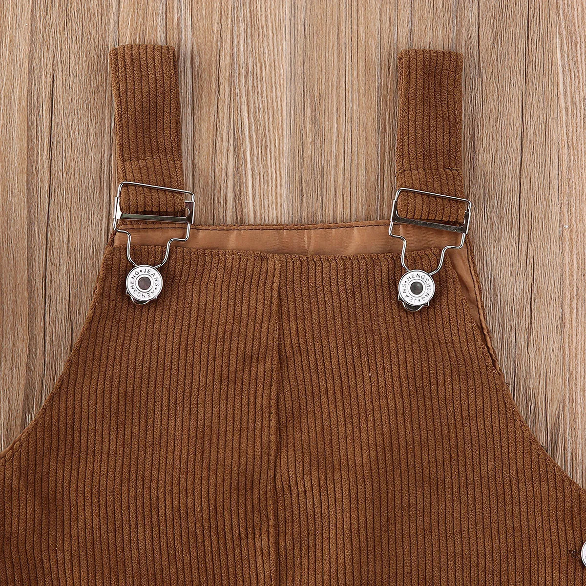 Baby Summer Clothing 0-5T Toddler Kids Baby Girl Mini Retro Dress Strap Corduroy Dress Suspenders Solid Overalls