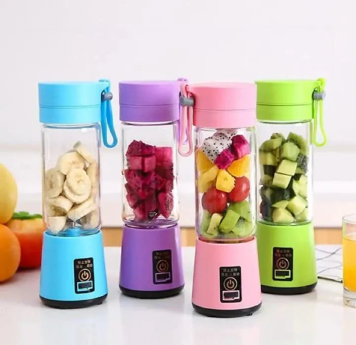 Multicolor 6 Blade Electric Juicer Blender for Home Use