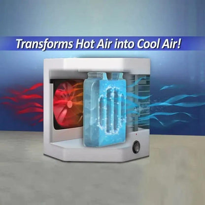 Mini Portable Air Cooler White USB Powered