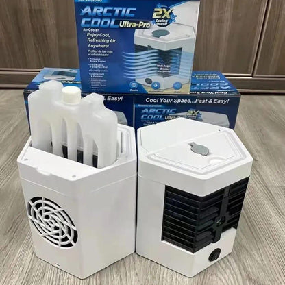Mini Portable Air Cooler White USB Powered