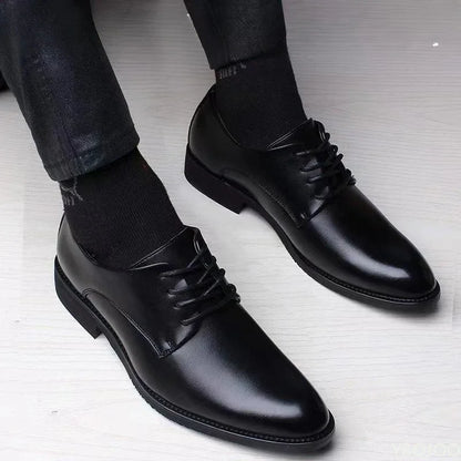 2026 new Fashionable versatile Men Shoes Heightening Shoes Spring  British Casual Business flats Casual comfortable Shoes