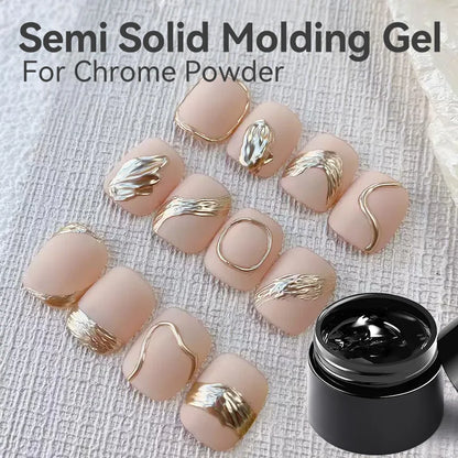BORN PRETTY Nail Rhinestone Glue 30ML Gel Nail Glue 3D Shaping Sculpting Carving Flower DIY Decoration  Gem Glue Nail Supplies