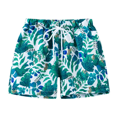 2025 Summer Baby Boys Swimming Trunks For 2-8Years Kids Beach Shorts Cartoon Pattern Swimsuit Shorts Baby Bathing Suit Swimwear