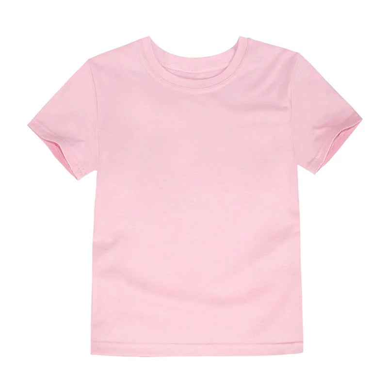 Toddler Boy Tshirt 1 2 3 4 5 6 7 8 9 10 11 12 T Cotton Red Green Yellow Baby Girl T Shirt 6 12 18 24 Months Summer Kids Clothes