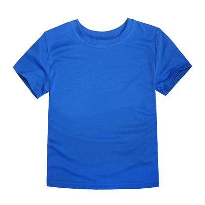Toddler Boy Tshirt 1 2 3 4 5 6 7 8 9 10 11 12 T Cotton Red Green Yellow Baby Girl T Shirt 6 12 18 24 Months Summer Kids Clothes